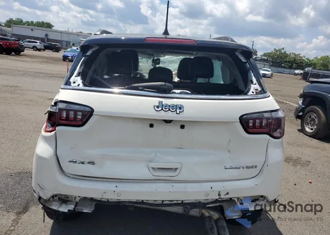 2020 Jeep Compass Limited из США, поврежденный, VIN 3C4NJDCB3LT119532